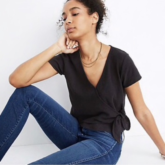 Madewell Tops - Madewell•Texture & Thread Tie Front Top